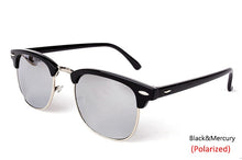 Load image into Gallery viewer, LeonLion Polarized Semi-Rimless Sunglasses Women/Men Polarized UV400 Classic Brand Designer Retro Oculos De Sol Gafas