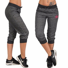 Load image into Gallery viewer, ZOGAA 2019 New Fashion Women Summer Pants Women Trousers Hoody Pants Mid Waist Capri Pants Calf-Length Pants Pockets S-XXXL
