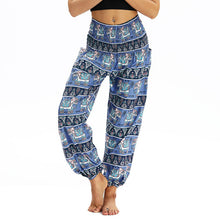 Load image into Gallery viewer, Fashion Bohemian Loose Pant Women Casual Print Travel Lounge Festival Beach High Waist Pant Штаны для йоги Droppship 10 Colors