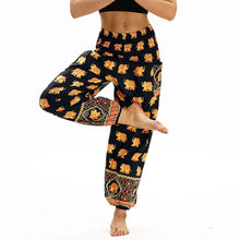 Load image into Gallery viewer, Fashion Bohemian Loose Pant Women Casual Print Travel Lounge Festival Beach High Waist Pant Штаны для йоги Droppship 10 Colors
