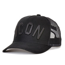 Load image into Gallery viewer, DSQICOND2 Cotton Summer Baseball Cap for Men Women Embroidery ICON Black Dad Hat Hip Hop DSQ Trucker Cap Hombre Gorras Casquette