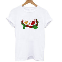 Load image into Gallery viewer, Showtly HAKUNA MATATA Female T Shirt Summer Women 2019 Short Sleeve Print Cartoon Tshirt White Black Cute Harajuku T-shirts