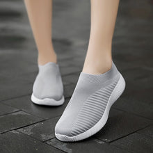 Load image into Gallery viewer, Women Vulcanized Shoes High Quality Women Sneakers Slip On Flats Shoes Women Loafers Plus Size 42 Walking Flat