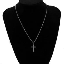 Load image into Gallery viewer, GHRQX Hot Sell The Movie Fast and Furious Pendant Necklace dominic toretto cross Men's Pendants For Men Jewelry Crystal Necklace