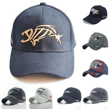 Load image into Gallery viewer, 2020 Fish Bone Men's Baseball Cap Women's Snapback Fishing Embroidery Dad Hat Man Kids Trucker gorra Summer Fisher Brand Men Cap