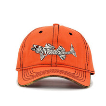 Load image into Gallery viewer, 2020 Fish Bone Men's Baseball Cap Women's Snapback Fishing Embroidery Dad Hat Man Kids Trucker gorra Summer Fisher Brand Men Cap