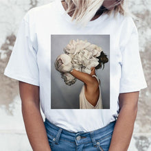 Load image into Gallery viewer, grunge aesthetic t shirt Funny style ulzzang Tumblr women top korean 90s clothing female t-shirt vaporwave tee shirt clothes