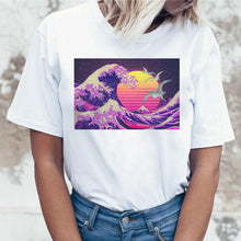 Load image into Gallery viewer, grunge aesthetic t shirt Funny style ulzzang Tumblr women top korean 90s clothing female t-shirt vaporwave tee shirt clothes