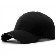 Load image into Gallery viewer, New Black Adult Unisex Casual Solid Couple Baseball Caps Snapback Hats For Men Baseball Cap Women Men White Baseball Cap Hat Cap