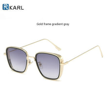 Load image into Gallery viewer, Retro Square Sunglasses Men Tony Stark Sun Glasses Luxury Brand Designer Steampunk Sunglasses Red Black Sunglass Women UV400