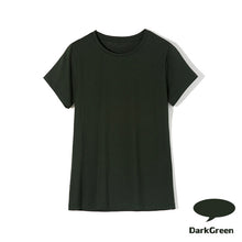 Load image into Gallery viewer, High Quality 18 Color S-3XL Plain T Shirt Women Cotton Elastic Basic T-shirts Female Casual Tops Short Sleeve T-shirt Women 002
