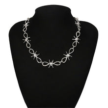 Load image into Gallery viewer, Punk Miami Cuban Choker Necklace Collar Statement Hip Hop Big Chunky Aluminum Gold Color Thick Chain Necklace Women Jewelry