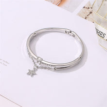 Load image into Gallery viewer, Hot Luxury Rose Gold Stainless Steel Bracelets Bangles Female Heart Wedding Love Brand Charm Bracelet for Women Famous Jewelry