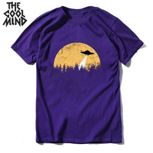 Load image into Gallery viewer, COOLMIND short sleeve 100% cotton cool space men T shirt casual summer loost men tshirt cool o-neck t-shirt male men tee shirt