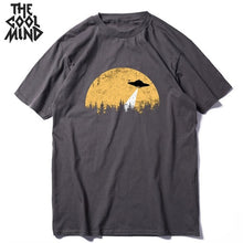 Load image into Gallery viewer, COOLMIND short sleeve 100% cotton cool space men T shirt casual summer loost men tshirt cool o-neck t-shirt male men tee shirt