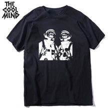 Load image into Gallery viewer, COOLMIND short sleeve 100% cotton cool space men T shirt casual summer loost men tshirt cool o-neck t-shirt male men tee shirt