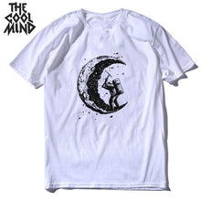 Load image into Gallery viewer, COOLMIND short sleeve 100% cotton cool space men T shirt casual summer loost men tshirt cool o-neck t-shirt male men tee shirt