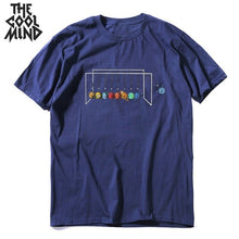 Load image into Gallery viewer, COOLMIND short sleeve 100% cotton cool space men T shirt casual summer loost men tshirt cool o-neck t-shirt male men tee shirt