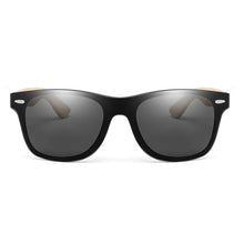 Load image into Gallery viewer, Wood Sunglasses Men Women Square Bamboo Women for Women Men Mirror Sun Glasses Oversize Retro De Sol Masculino Handmade