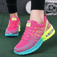 Load image into Gallery viewer, WENYUJHNew Platform Sneakers Shoes Breathable Casual Shoes Woman Fashion Height Increasing Ladies Shoes Plus Size 35-42 2020