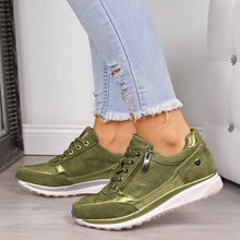 Load image into Gallery viewer, WENYUJHNew Platform Sneakers Shoes Breathable Casual Shoes Woman Fashion Height Increasing Ladies Shoes Plus Size 35-42 2020