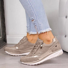 Load image into Gallery viewer, WENYUJHNew Platform Sneakers Shoes Breathable Casual Shoes Woman Fashion Height Increasing Ladies Shoes Plus Size 35-42 2020