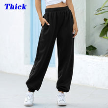 Load image into Gallery viewer, Sweatpants Women Baggy Joggers Women Gray Sports Pants Spring Wide Leg Sweat Pants Oversized Streetwear High Waisted Pants Women