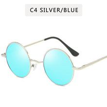 Load image into Gallery viewer, Retro Punk Style Round Polarized Sunglasses Men Women Brand Designer Round Metal Frame High Quality Sun Glasses UV400