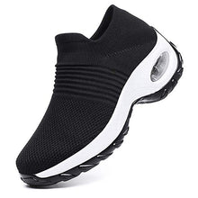Load image into Gallery viewer, Women Sneakers Fashion Breathable Mesh Casual Shoes Platform Sneakers Men Platform Slip-On Sneakers Walking Running Shoes