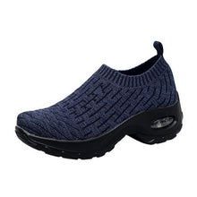 Load image into Gallery viewer, Women Sneakers Fashion Breathable Mesh Casual Shoes Platform Sneakers Men Platform Slip-On Sneakers Walking Running Shoes