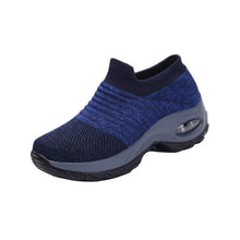 Load image into Gallery viewer, Women Sneakers Fashion Breathable Mesh Casual Shoes Platform Sneakers Men Platform Slip-On Sneakers Walking Running Shoes