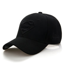 Load image into Gallery viewer, 2020 New Letter Superman Cap Casual Outdoor Baseball Caps For Men Hats Women Snapback Caps For Adult Sun Hat Gorras wholesale