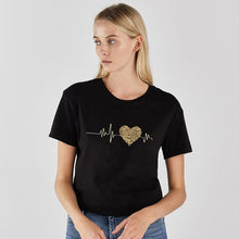 Load image into Gallery viewer, Women T Shirt Lips Leopard Funny Print labios T-shirt Hipster Costume Women Tshirt Summer leopardo Lip Tee Shirt Kleding Vrouwen