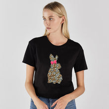 Load image into Gallery viewer, Women T Shirt Lips Leopard Funny Print labios T-shirt Hipster Costume Women Tshirt Summer leopardo Lip Tee Shirt Kleding Vrouwen