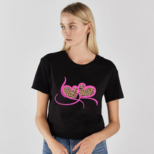 Load image into Gallery viewer, Women T Shirt Lips Leopard Funny Print labios T-shirt Hipster Costume Women Tshirt Summer leopardo Lip Tee Shirt Kleding Vrouwen