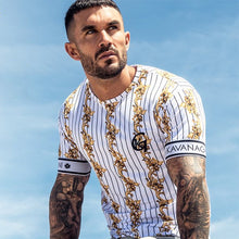 Load image into Gallery viewer, Mens Sik Silk Men T-Shirt Casual Male TShirts Summer Hip Hop Man Tshirt Streetwear Brand Clothing Tee Tops Slim T Shirt Men