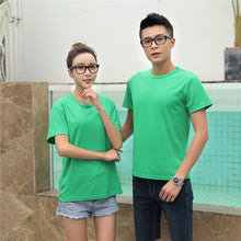 Load image into Gallery viewer, 2019 Summer High Quality 11 Color S-4XL Plain T Shirt Women & Man Quick Dry Basic Tshirt Woman Casual Tops Short Sleeve T-shirt
