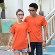Load image into Gallery viewer, 2019 Summer High Quality 11 Color S-4XL Plain T Shirt Women & Man Quick Dry Basic Tshirt Woman Casual Tops Short Sleeve T-shirt