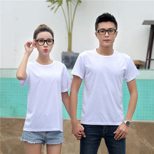Load image into Gallery viewer, 2019 Summer High Quality 11 Color S-4XL Plain T Shirt Women & Man Quick Dry Basic Tshirt Woman Casual Tops Short Sleeve T-shirt