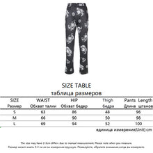 Load image into Gallery viewer, Rapwriter Casual Elastic High Waist Milk Cow Print Pants Women Summer Straight Loose Fashion Trousers Heat Pantalon Femme Pants