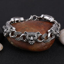 Load image into Gallery viewer, Stainless Steel Bracelets Men Scorpion Charms Men Bracelets Punk Man Bracelets & Bangles Wristband Pulsera HombreJewelry