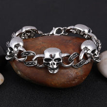 Load image into Gallery viewer, Stainless Steel Bracelets Men Scorpion Charms Men Bracelets Punk Man Bracelets & Bangles Wristband Pulsera HombreJewelry