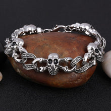 Load image into Gallery viewer, Stainless Steel Bracelets Men Scorpion Charms Men Bracelets Punk Man Bracelets & Bangles Wristband Pulsera HombreJewelry