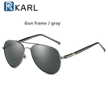 Load image into Gallery viewer, Classic Sunglasses Polarized Men Driving Glasses Black Pilot Sun Glasses Brand Designer Male Retro Sunglasses For Men/Women
