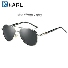 Load image into Gallery viewer, Classic Sunglasses Polarized Men Driving Glasses Black Pilot Sun Glasses Brand Designer Male Retro Sunglasses For Men/Women