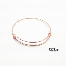 Load image into Gallery viewer, 2020 New Fashion Adjustable Crystal Double Heart Bowknot Chain & Link Bracelets Women Jewelry Gift Wholesale