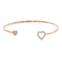 Load image into Gallery viewer, 2020 New Fashion Adjustable Crystal Double Heart Bowknot Chain & Link Bracelets Women Jewelry Gift Wholesale