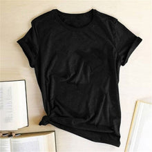 Load image into Gallery viewer, Hillbilly Funny Skull Punk T Shirt Women Fashion Casual Short Sleeve Sun Flowers Tshirts Chemise Femme Tops Mujer Verano 2019