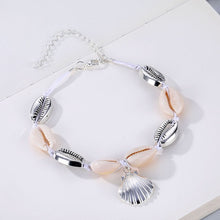 Load image into Gallery viewer, IPARAM Bohemia Vintage Shell Rope Chain Bracelet Women Beach Sea Shell Bracelet Anklet Jewelry Party Gift Wholesale