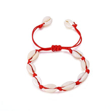 Load image into Gallery viewer, IPARAM Bohemia Vintage Shell Rope Chain Bracelet Women Beach Sea Shell Bracelet Anklet Jewelry Party Gift Wholesale